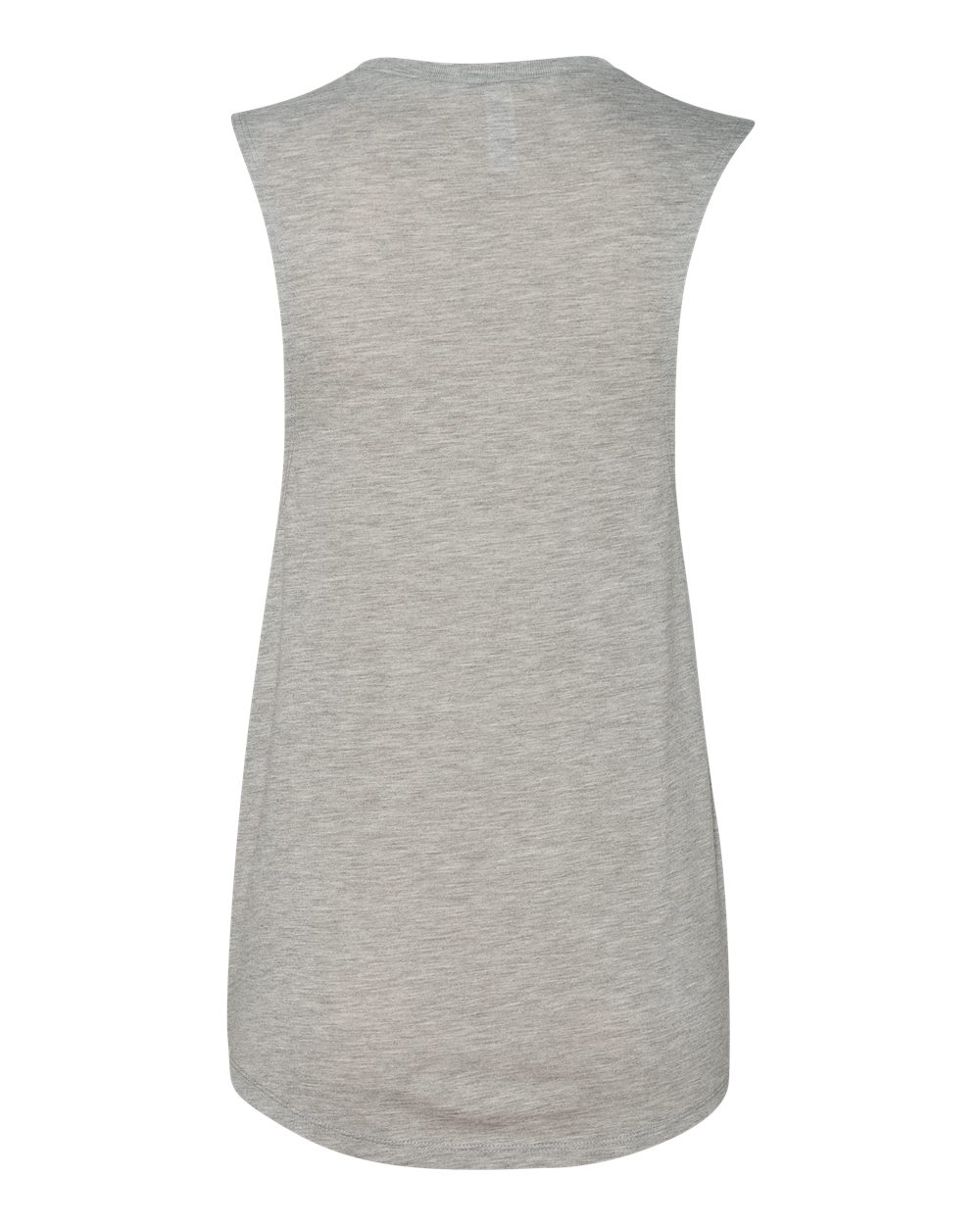 Women's Flowy Scoop Muscle Tank - Back - B55806583 - Athletic Heather