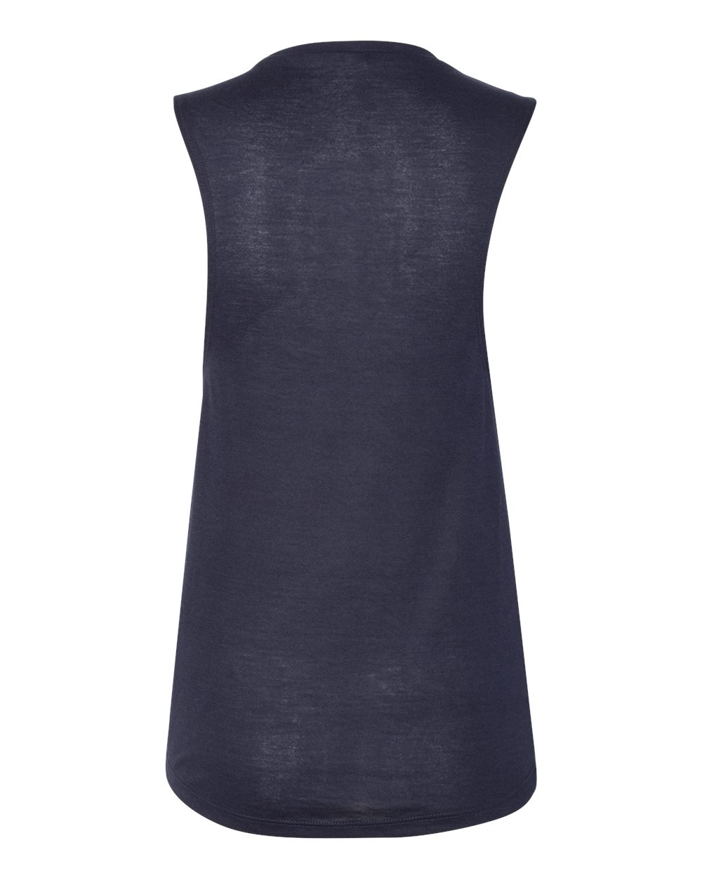 Women's Flowy Scoop Muscle Tank - Back - B55806863 - Midnight