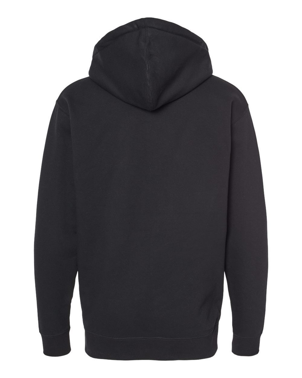 Unisex Heavyweight Full-Zip Hooded Sweatshirt - Back - B20476502 - Black
