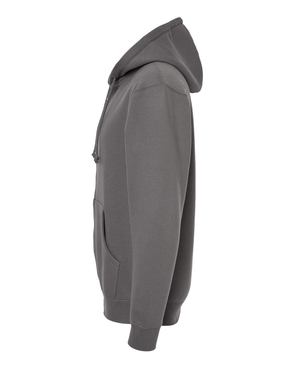 Unisex Heavyweight Full-Zip Hooded Sweatshirt - DirectSide - B20476102 - Solid Charcoal