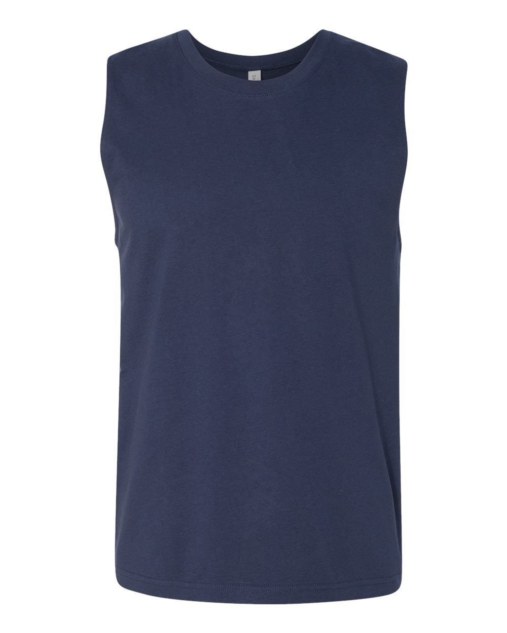Jersey Muscle Tank - Front - B80906652 - Navy