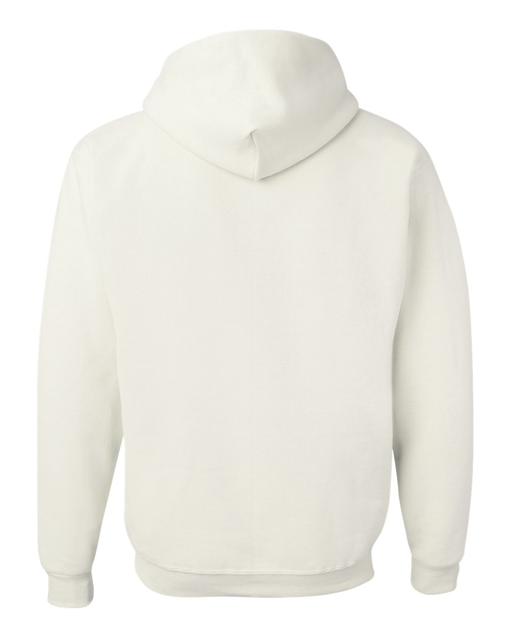 Unisex NuBlend® Hooded Sweatshirt - Back - B22035003 - White