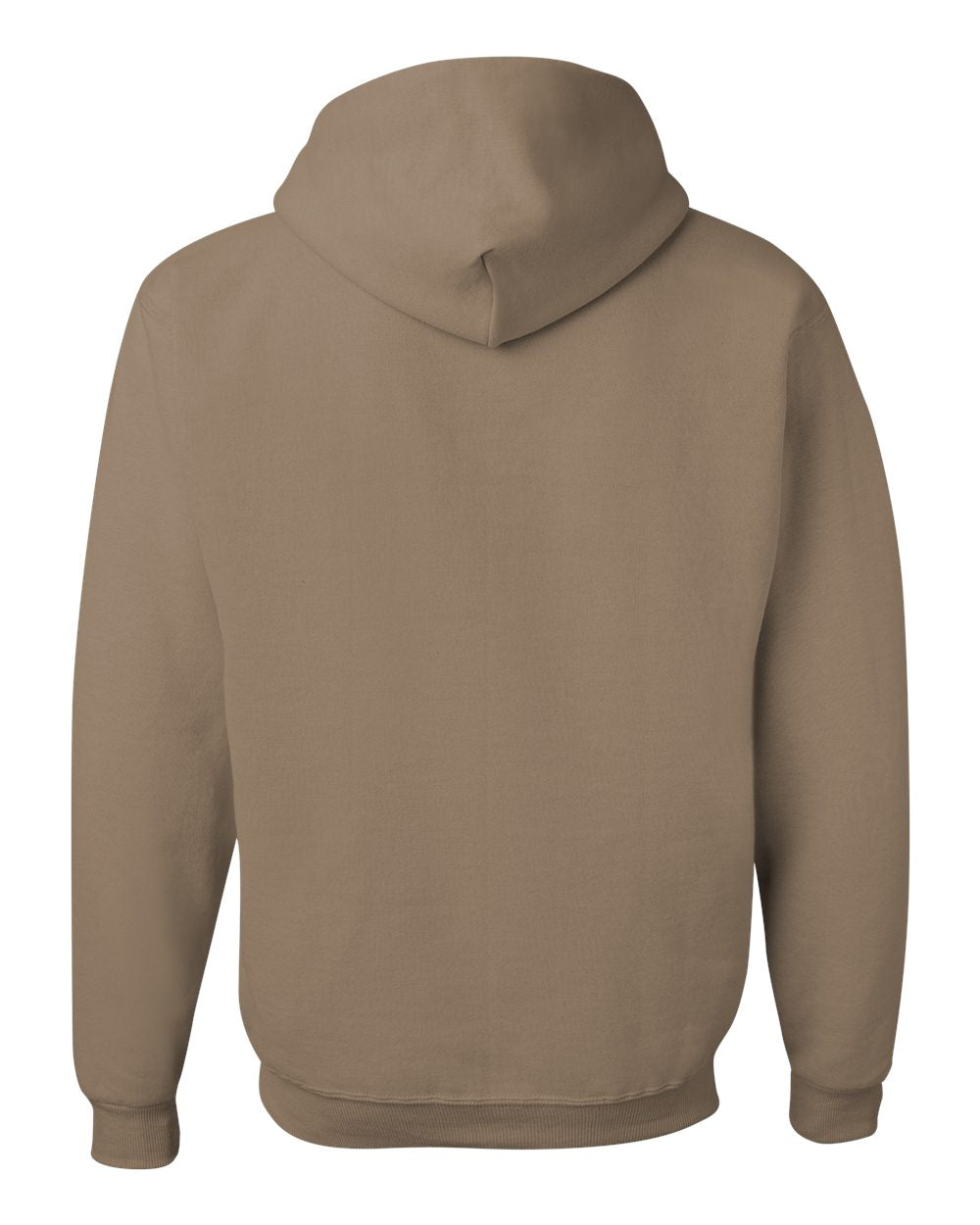 Unisex NuBlend® Hooded Sweatshirt - Back - B22035193 - Safari