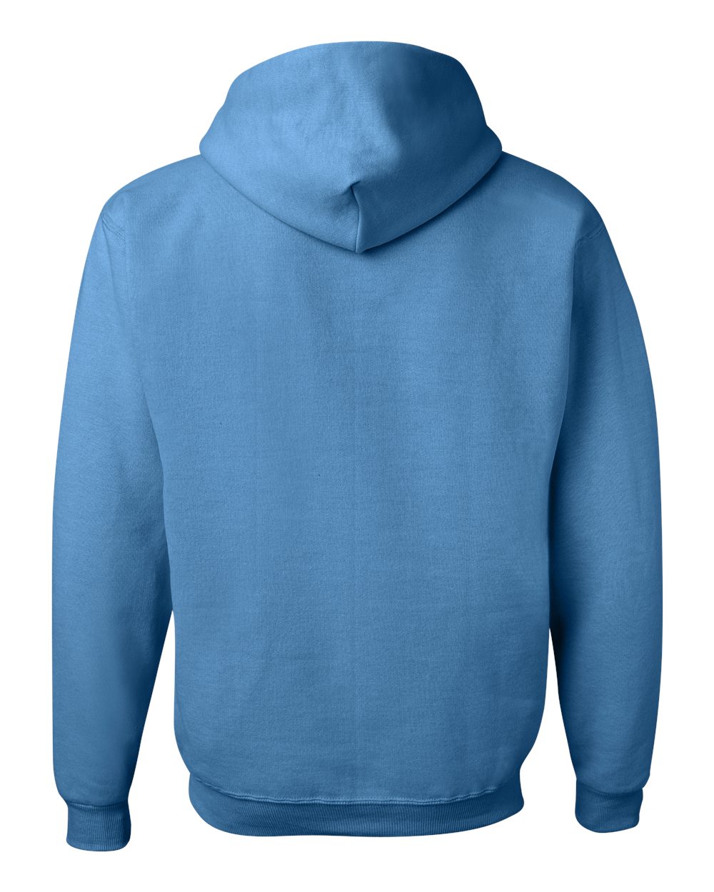 Unisex NuBlend® Hooded Sweatshirt - Back - B22035273 - Columbia Blue