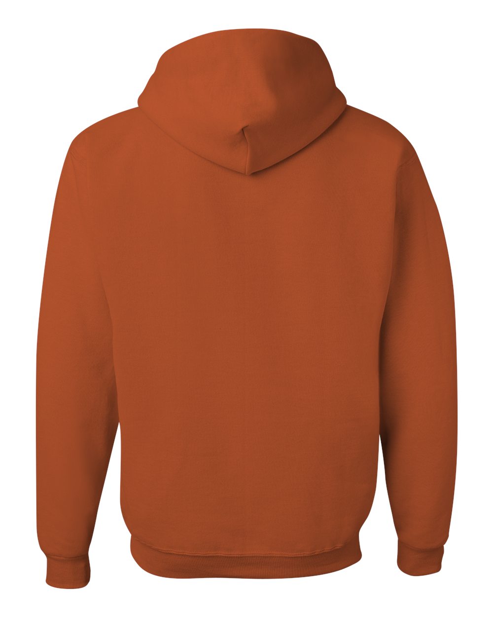 Unisex NuBlend® Hooded Sweatshirt - Back - B22035323 - Texas Orange