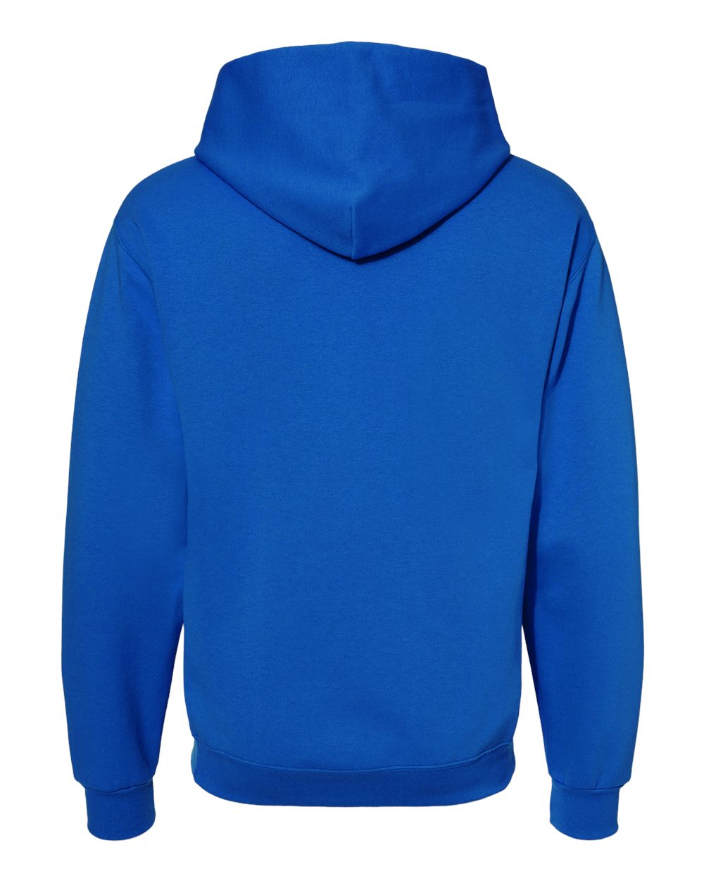 Unisex NuBlend® Hooded Sweatshirt - Back - B22035753 - Royal