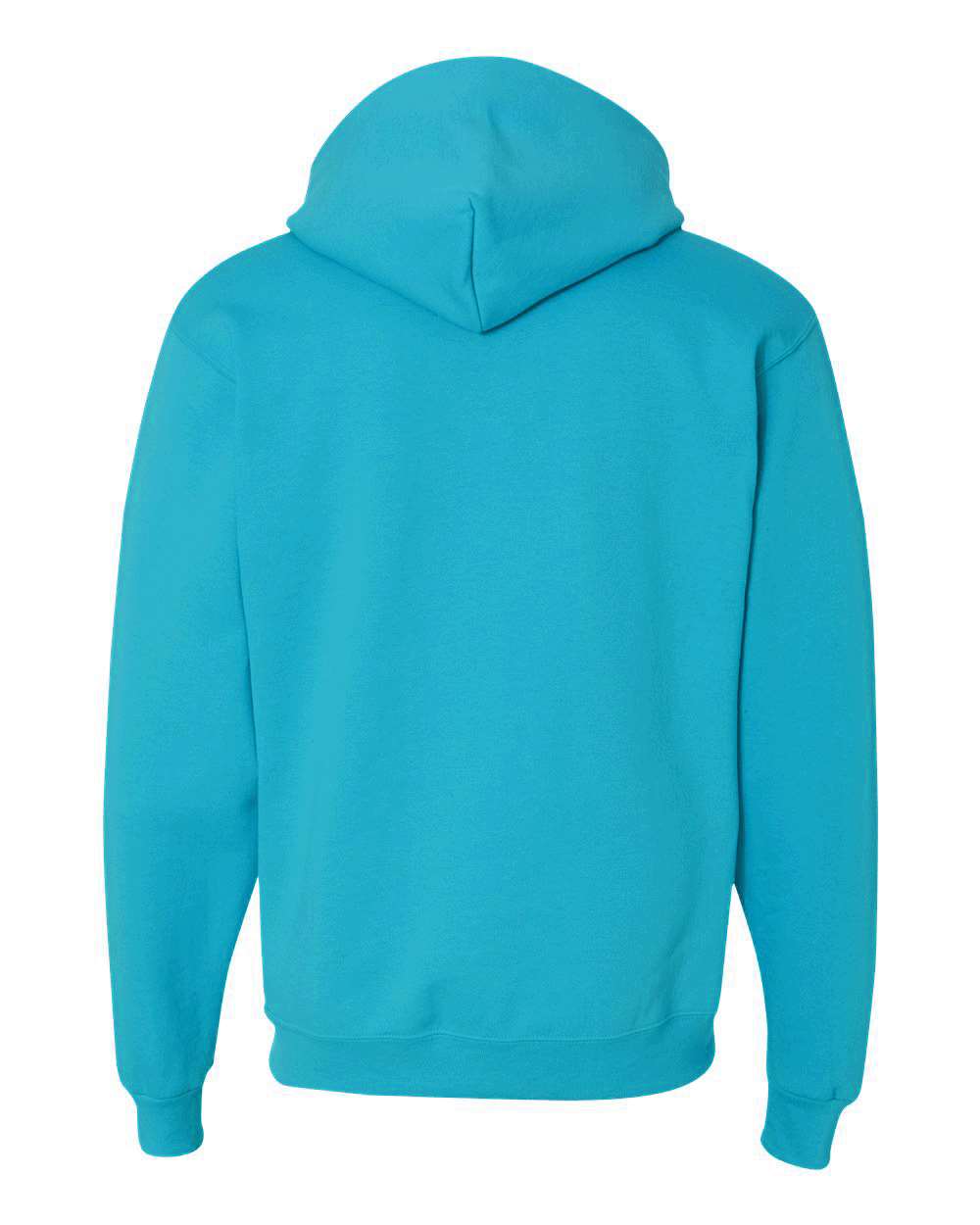 Unisex NuBlend® Hooded Sweatshirt - Back - B22035763 - California Blue