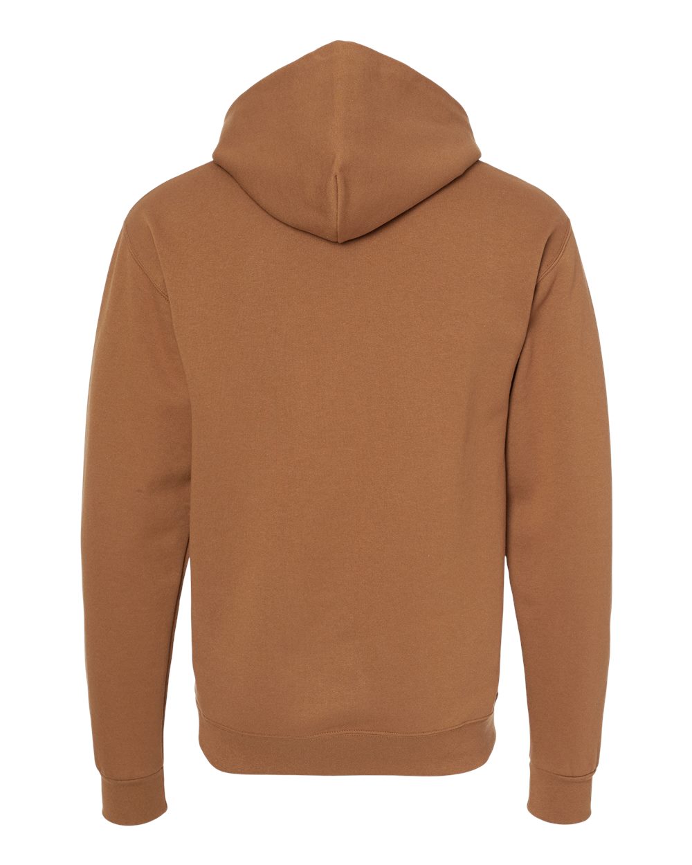 Unisex NuBlend® Hooded Sweatshirt - Back - B22035963 - Golden Pecan