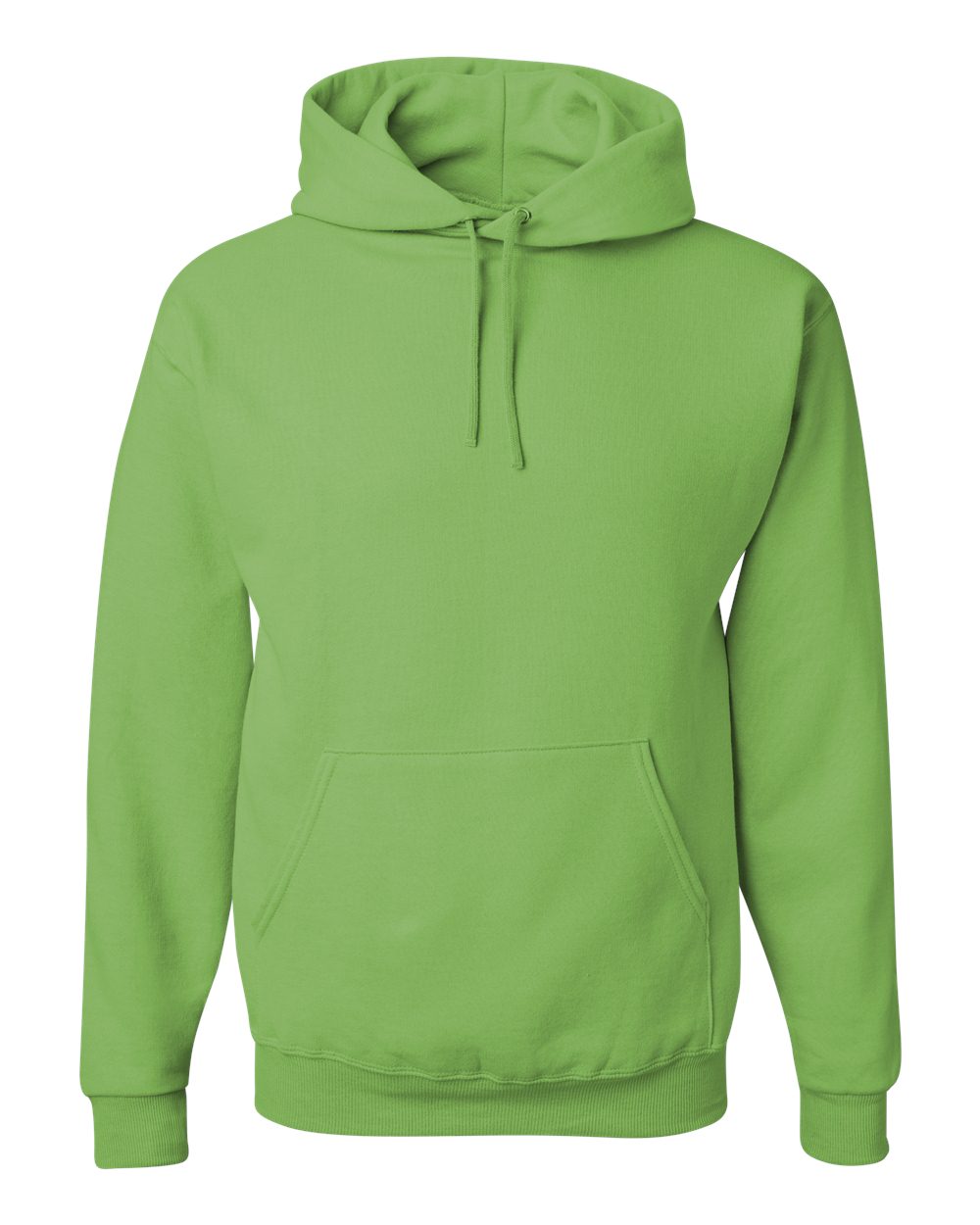 Unisex NuBlend® Hooded Sweatshirt - Front - B22035173 - Kiwi