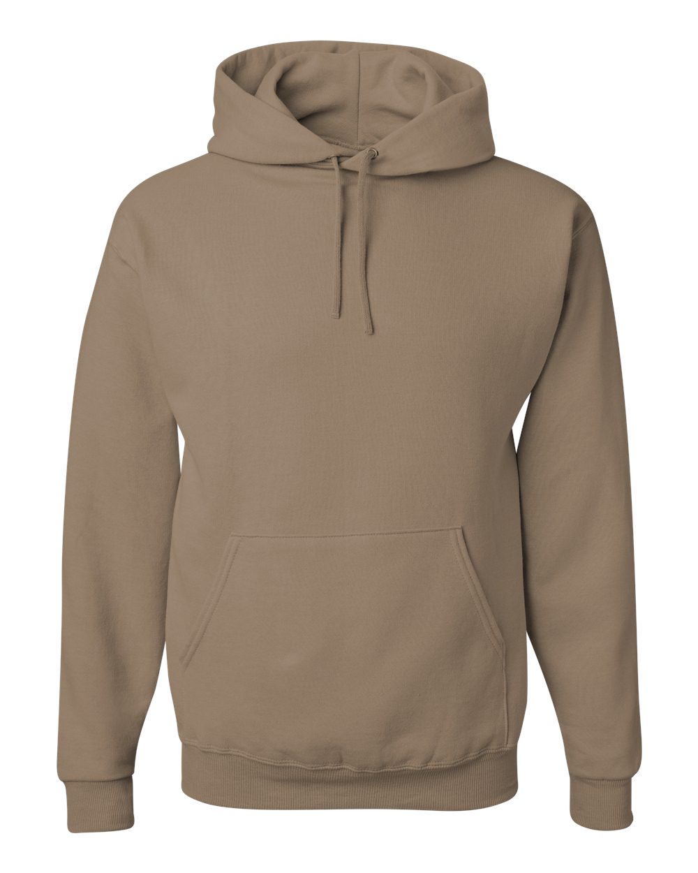 Unisex NuBlend® Hooded Sweatshirt - Front - B22035193 - Safari