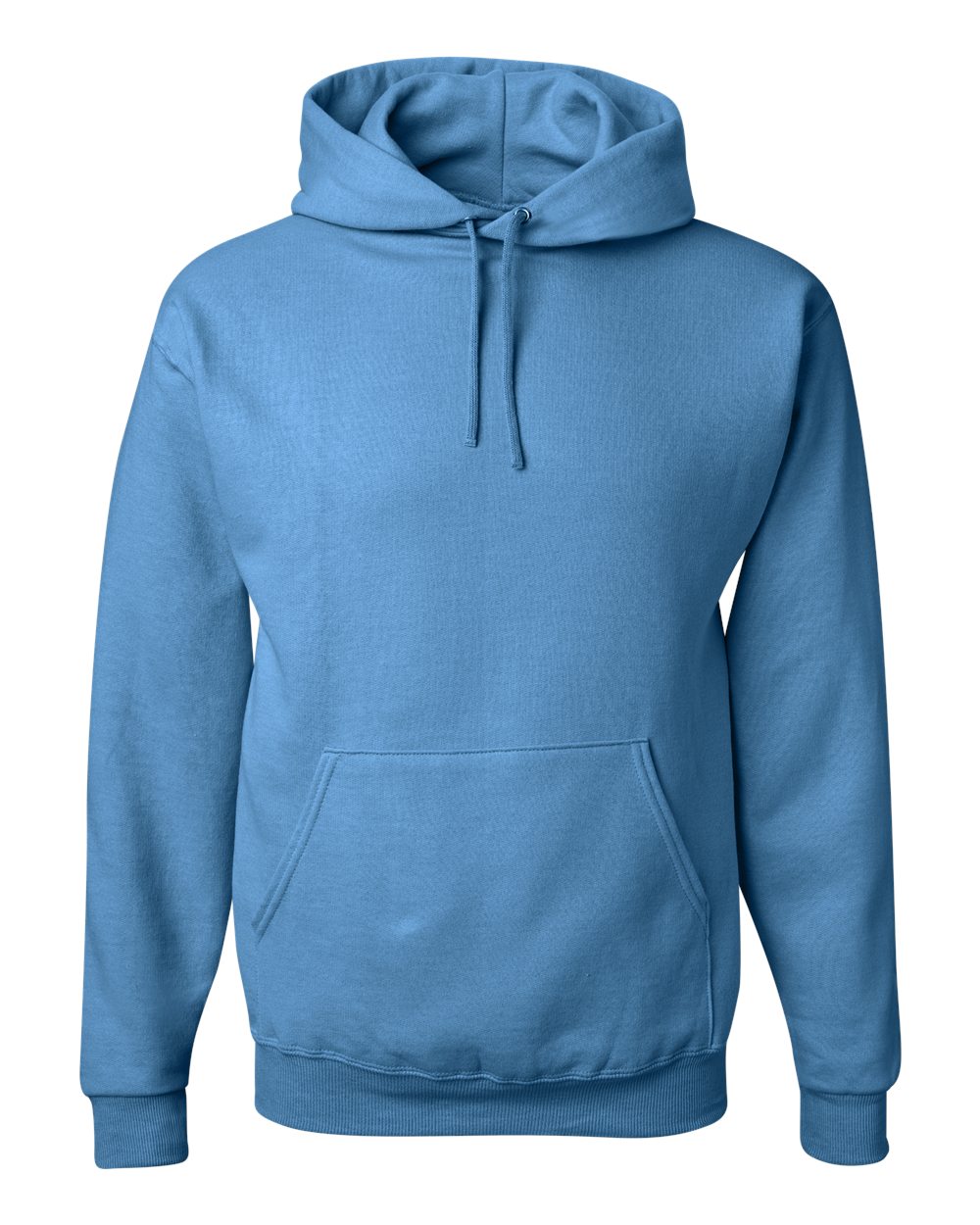 Unisex NuBlend® Hooded Sweatshirt - Front - B22035273 - Columbia Blue