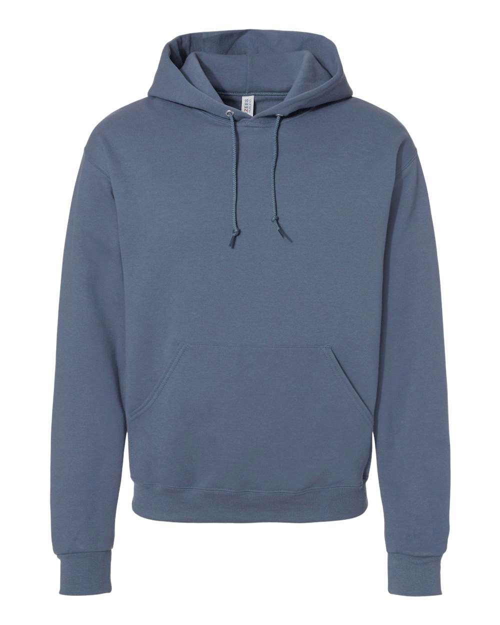 Unisex NuBlend® Hooded Sweatshirt - Front - B22035633 - Denim