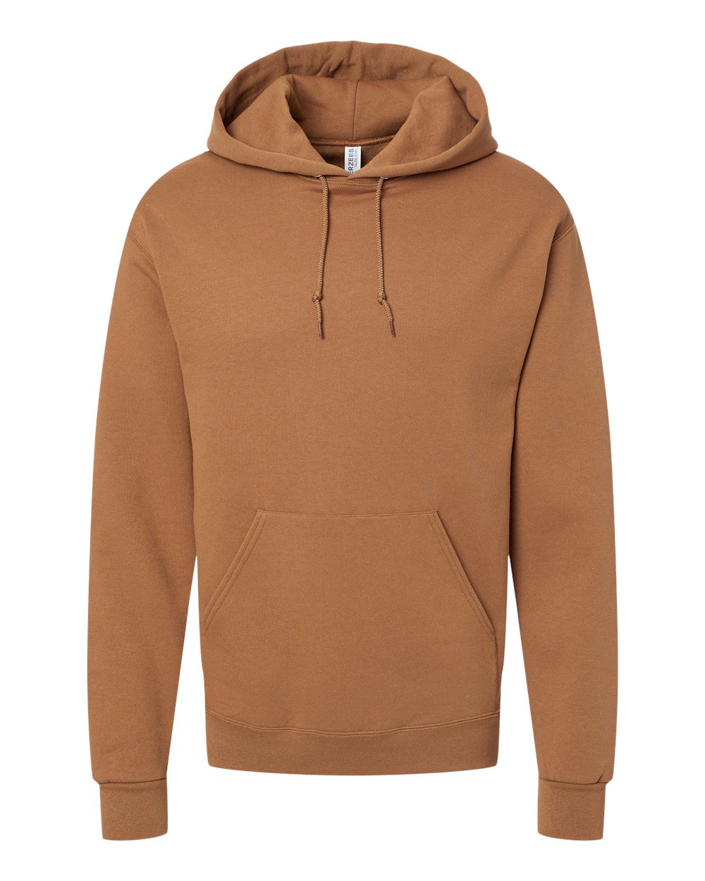 Unisex NuBlend® Hooded Sweatshirt - Front - B22035963 - Golden Pecan