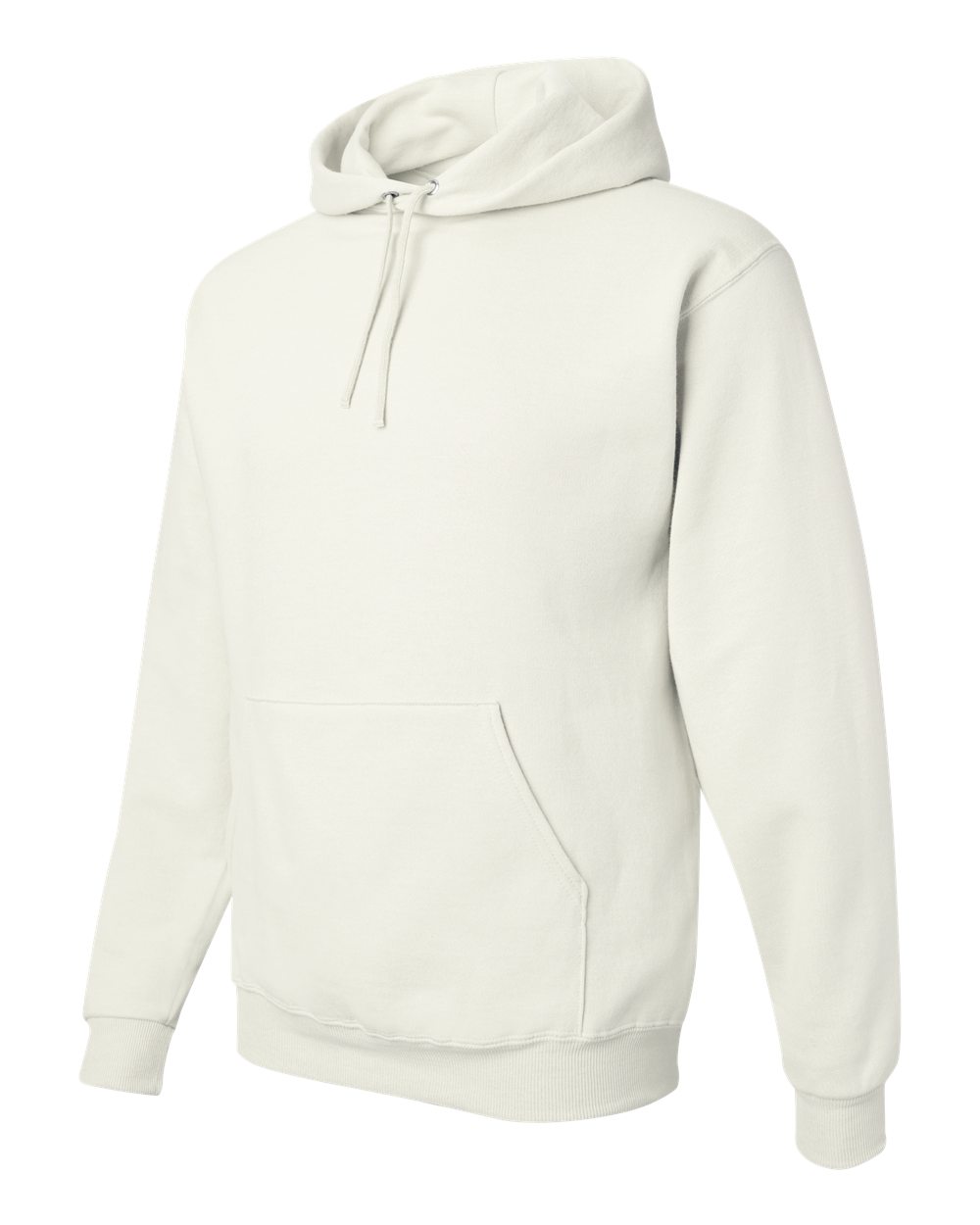 Unisex NuBlend® Hooded Sweatshirt - Side - B22035003 - White