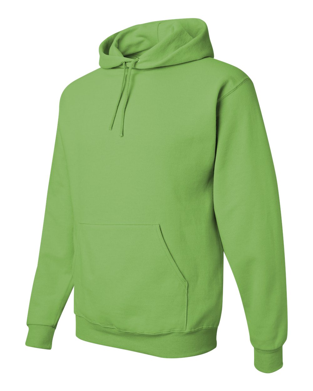 Unisex NuBlend® Hooded Sweatshirt - Side - B22035173 - Kiwi