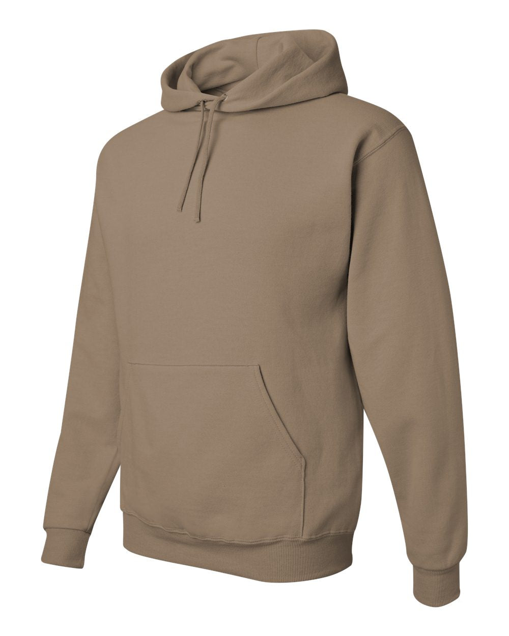 Unisex NuBlend® Hooded Sweatshirt - Side - B22035193 - Safari