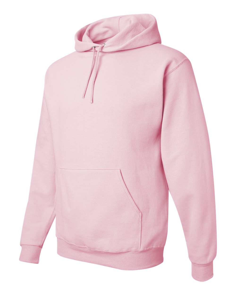Unisex NuBlend® Hooded Sweatshirt - Side - B22035303 - Classic Pink
