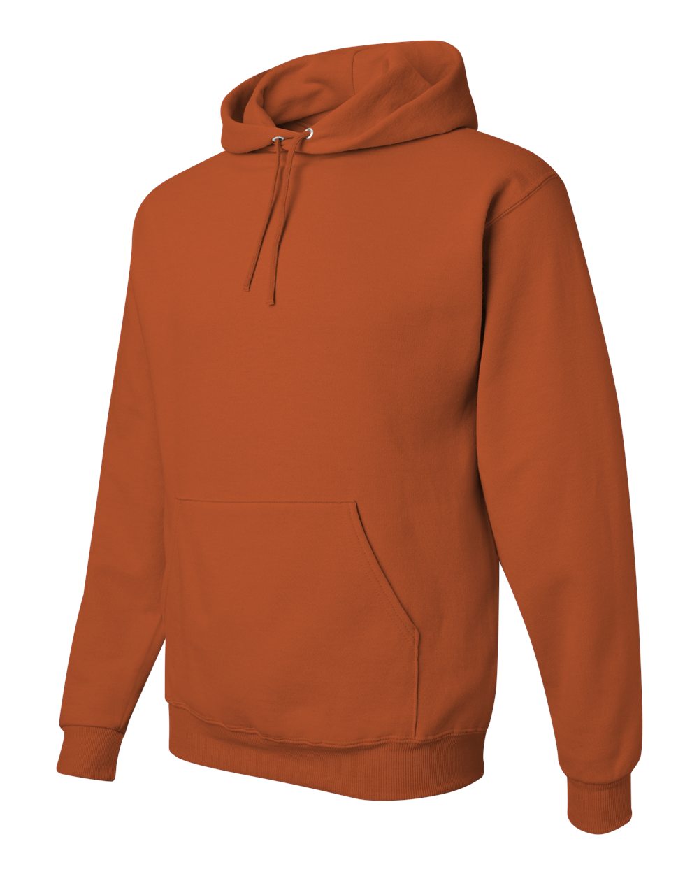 Unisex NuBlend® Hooded Sweatshirt - Side - B22035323 - Texas Orange
