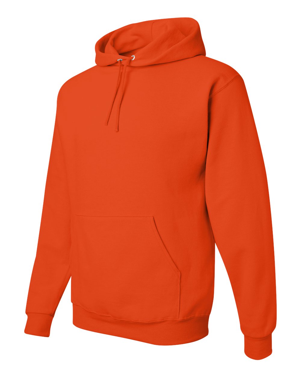 Unisex NuBlend® Hooded Sweatshirt - Side - B22035663 - Burnt Orange