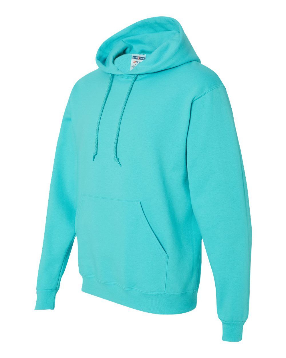 Unisex NuBlend® Hooded Sweatshirt - Side - B22035813 - Scuba Blue
