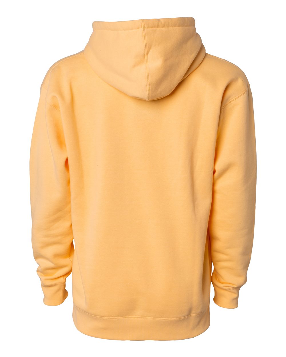 Unisex Heavyweight Hooded Sweatshirt - Back - B22276082 - Peach