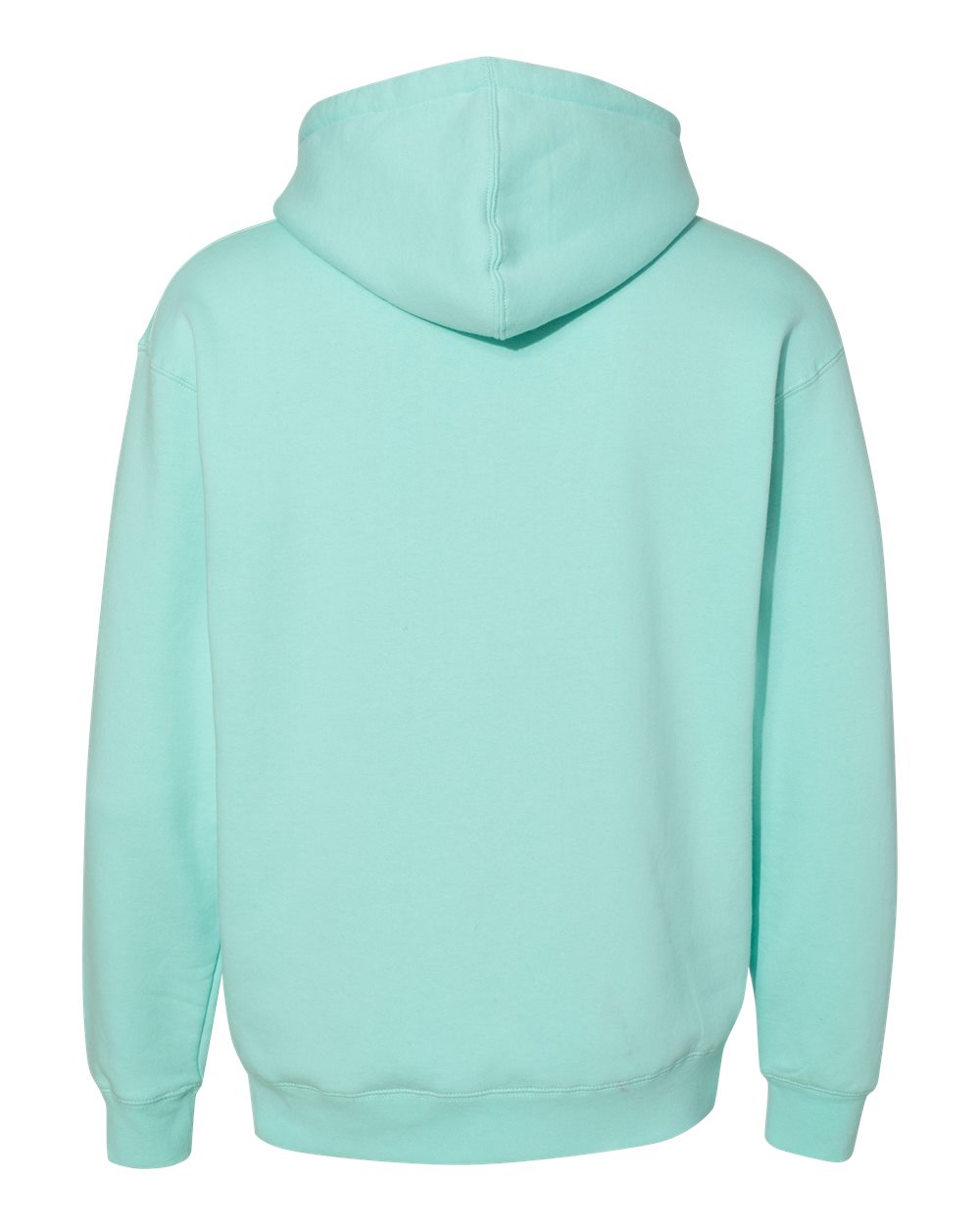 Unisex Heavyweight Hooded Sweatshirt - Back - B22276192 - Mint