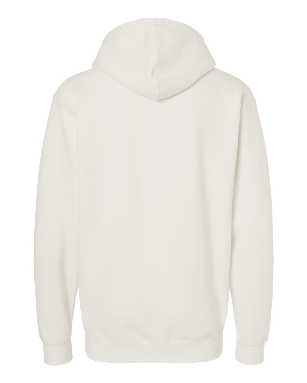 Unisex Heavyweight Hooded Sweatshirt - Back - B22276242 - Bone