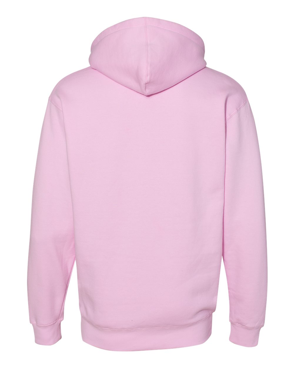 Unisex Heavyweight Hooded Sweatshirt - Back - B22276302 - Light Pink