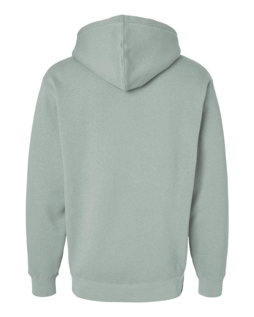 Unisex Heavyweight Hooded Sweatshirt - Back - B22276422 - Dusty Sage