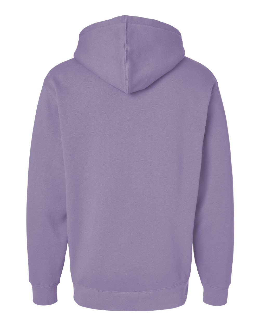 Unisex Heavyweight Hooded Sweatshirt - Back - B22276432 - Plum