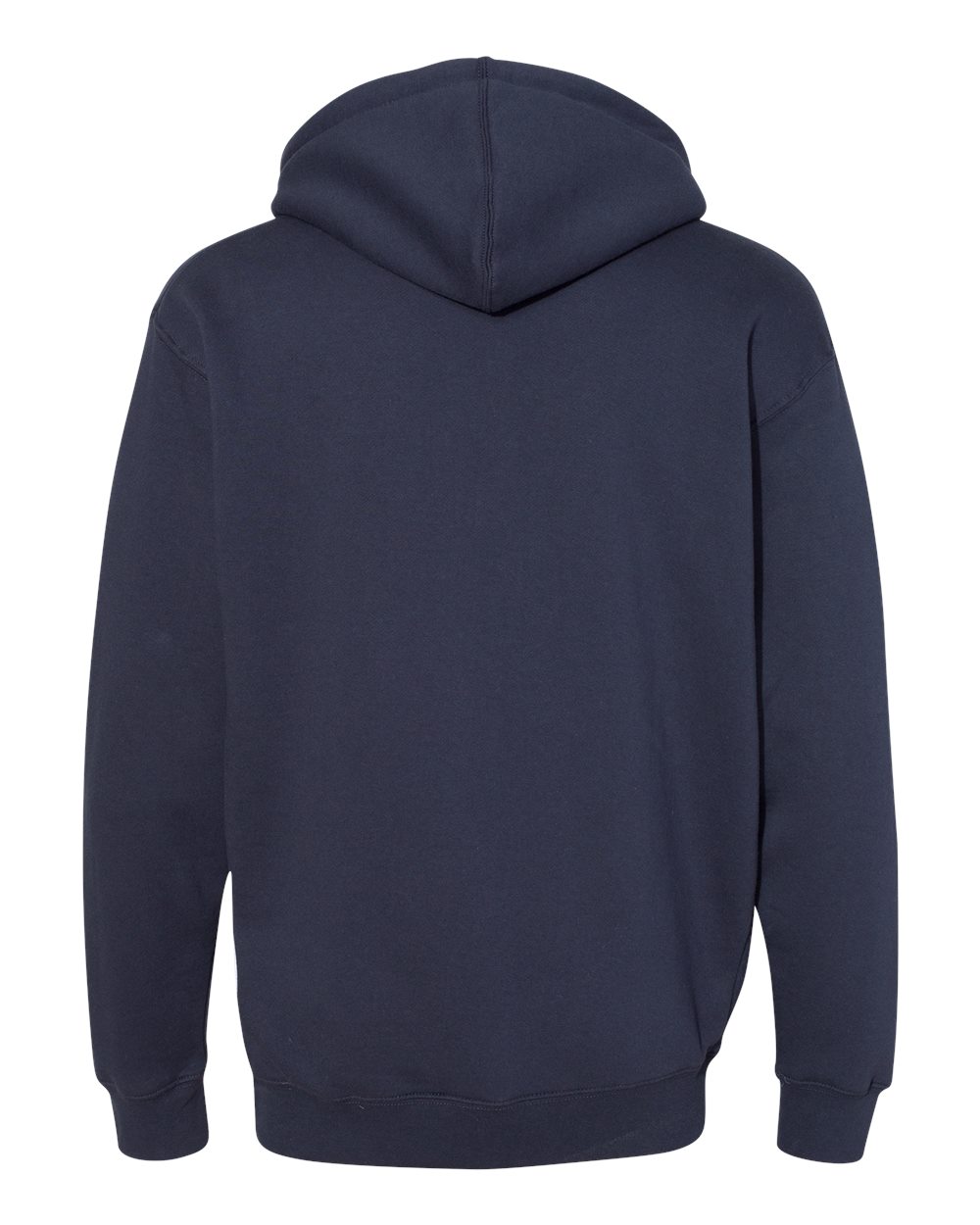 Unisex Heavyweight Hooded Sweatshirt - Back - B22276662 - Slate Blue
