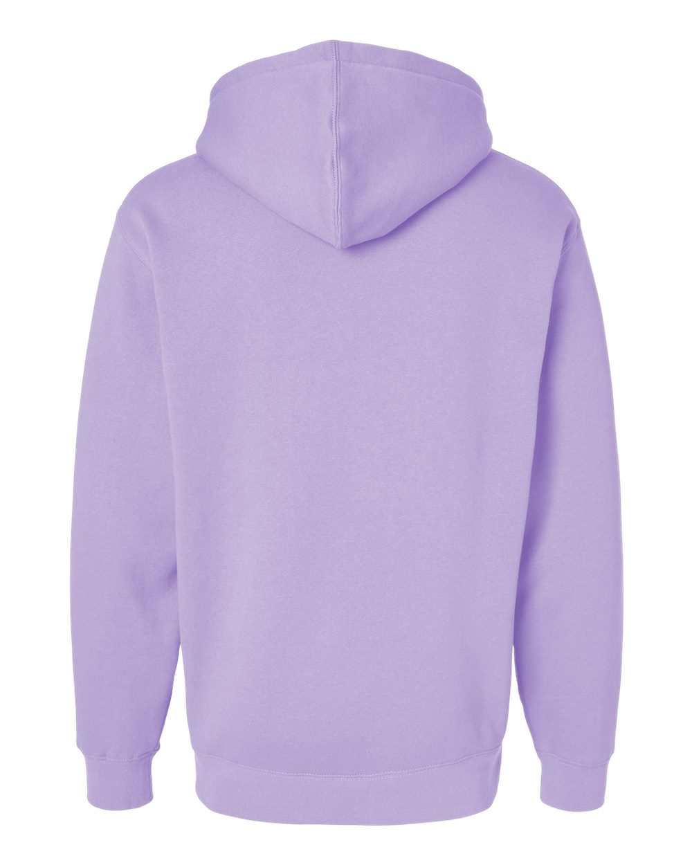 Unisex Heavyweight Hooded Sweatshirt - Back - B22276682 - Lavender
