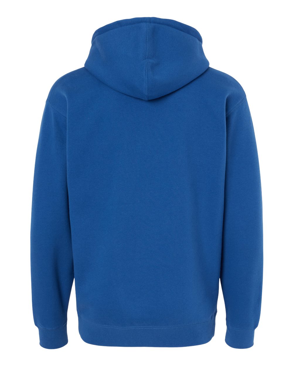 Unisex Heavyweight Hooded Sweatshirt - Back - B22276752 - Royal