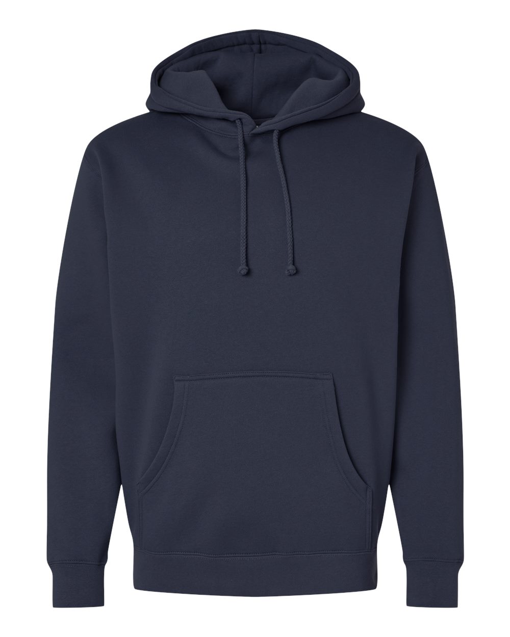 Unisex Heavyweight Hooded Sweatshirt - Front - B22276062 - Navy