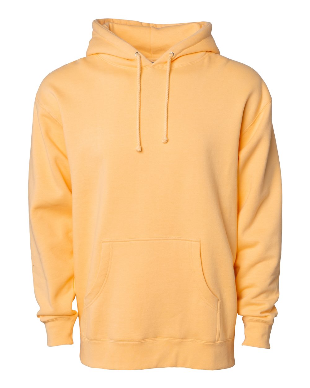 Unisex Heavyweight Hooded Sweatshirt - Front - B22276082 - Peach