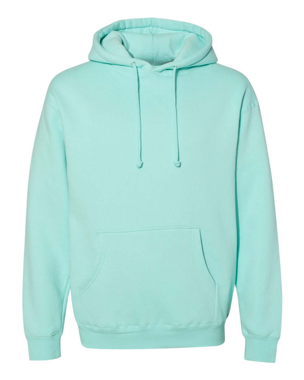Unisex Heavyweight Hooded Sweatshirt - Front - B22276192 - Mint