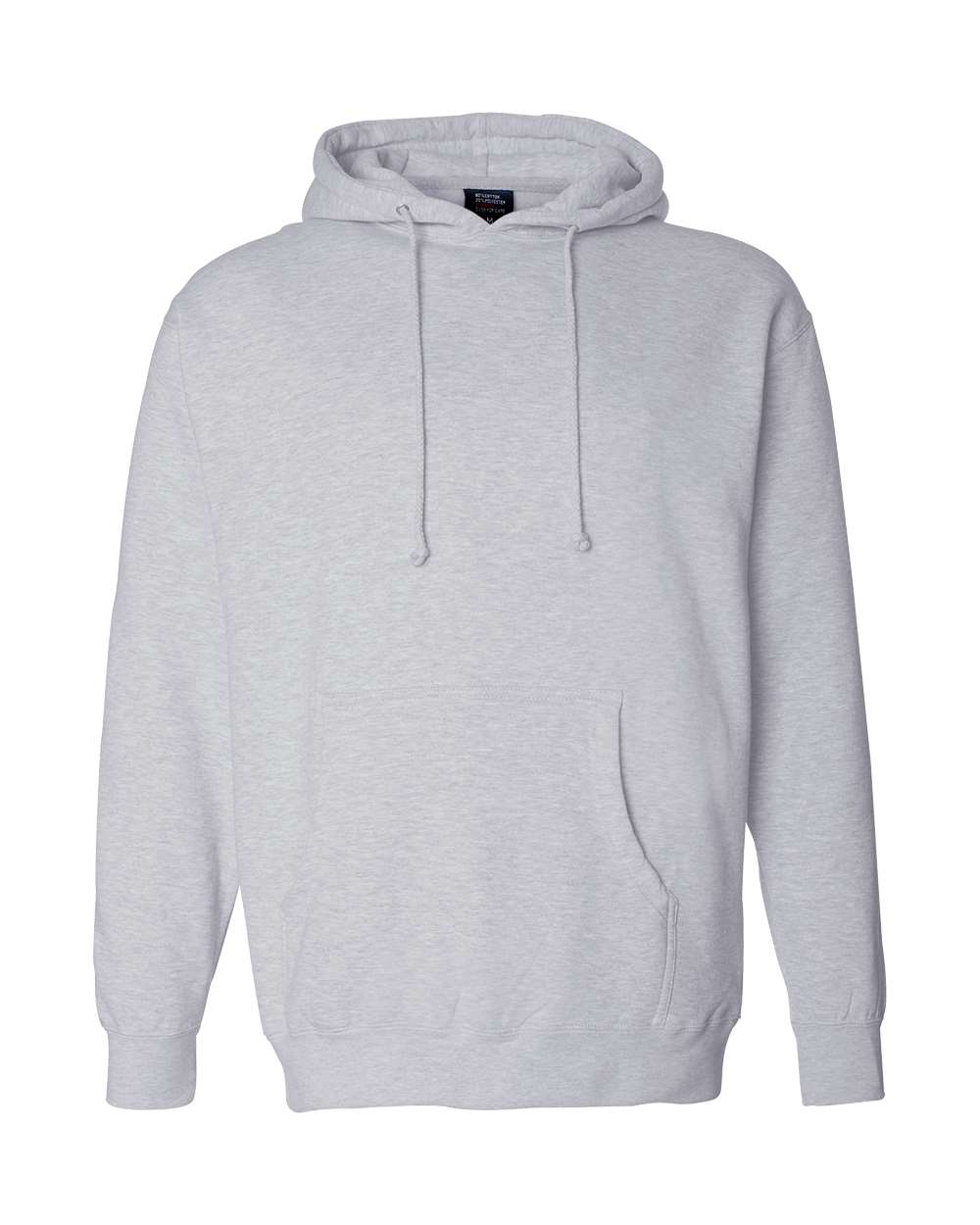 Unisex Heavyweight Hooded Sweatshirt - Front - B22276352 - Grey Heather