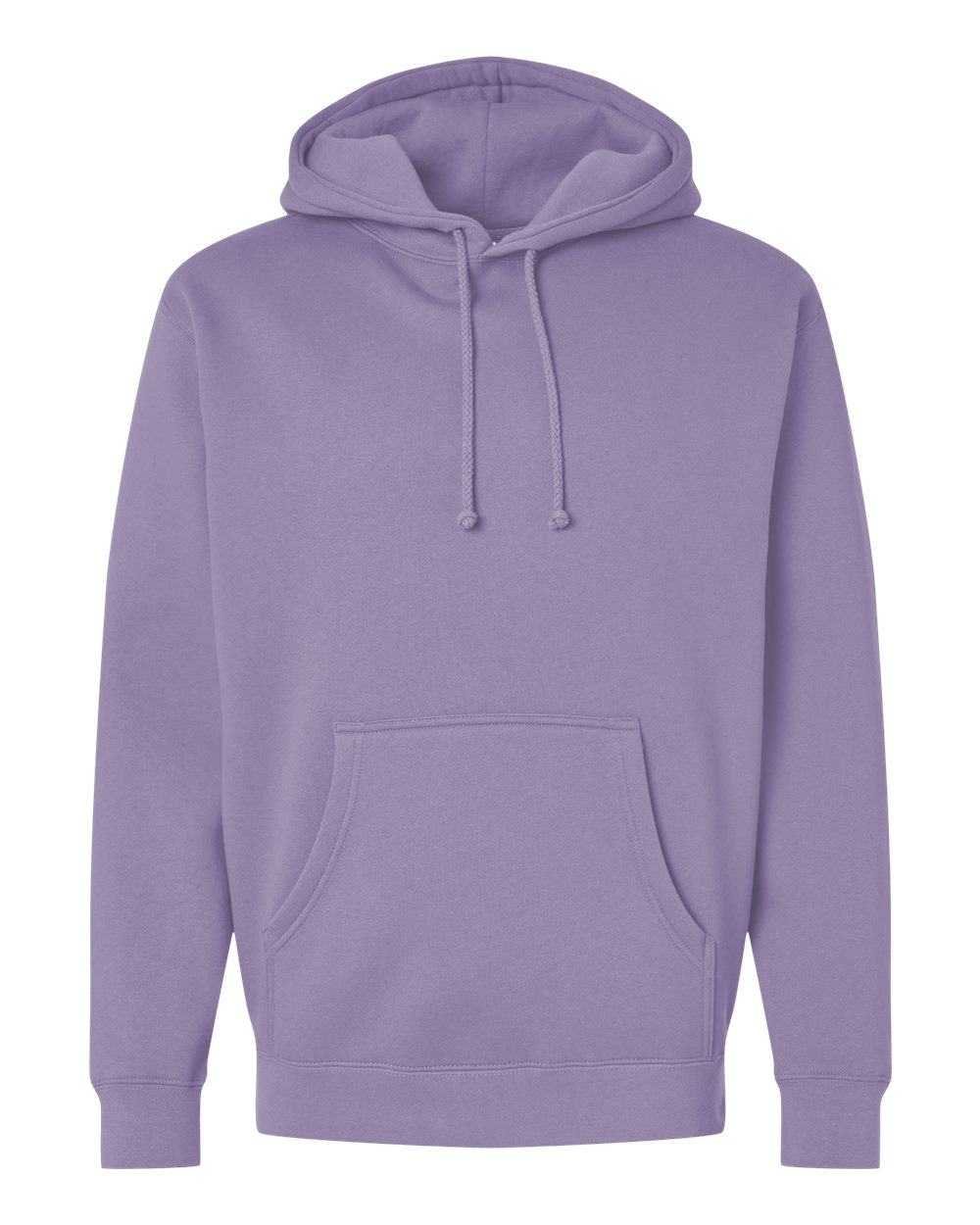Unisex Heavyweight Hooded Sweatshirt - Front - B22276432 - Plum