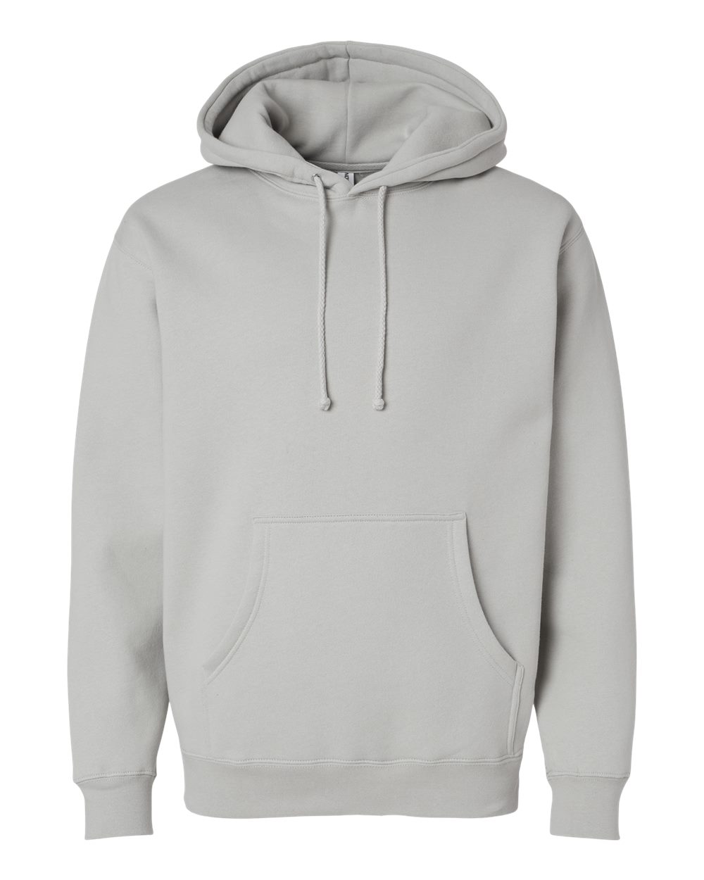 Unisex Heavyweight Hooded Sweatshirt - Front - B22276452 - Smoke