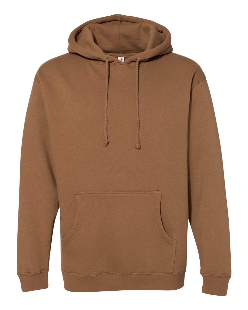 Unisex Heavyweight Hooded Sweatshirt - Front - B22276562 - Saddle