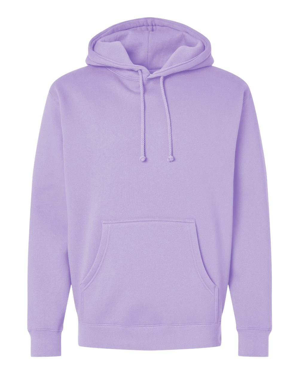 Unisex Heavyweight Hooded Sweatshirt - Front - B22276682 - Lavender
