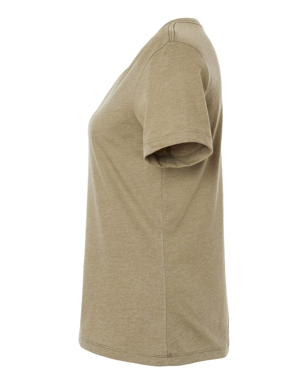 Women's Relaxed Heather CVC V-Neck Tee - DirectSide - B83006753 - Heather Olive