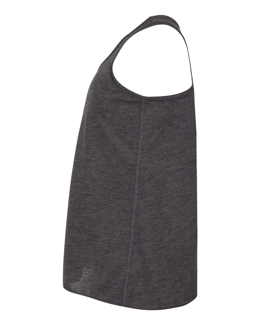Youth Flowy Racerback Tank - DirectSide - B36606093 - Dark Grey Heather