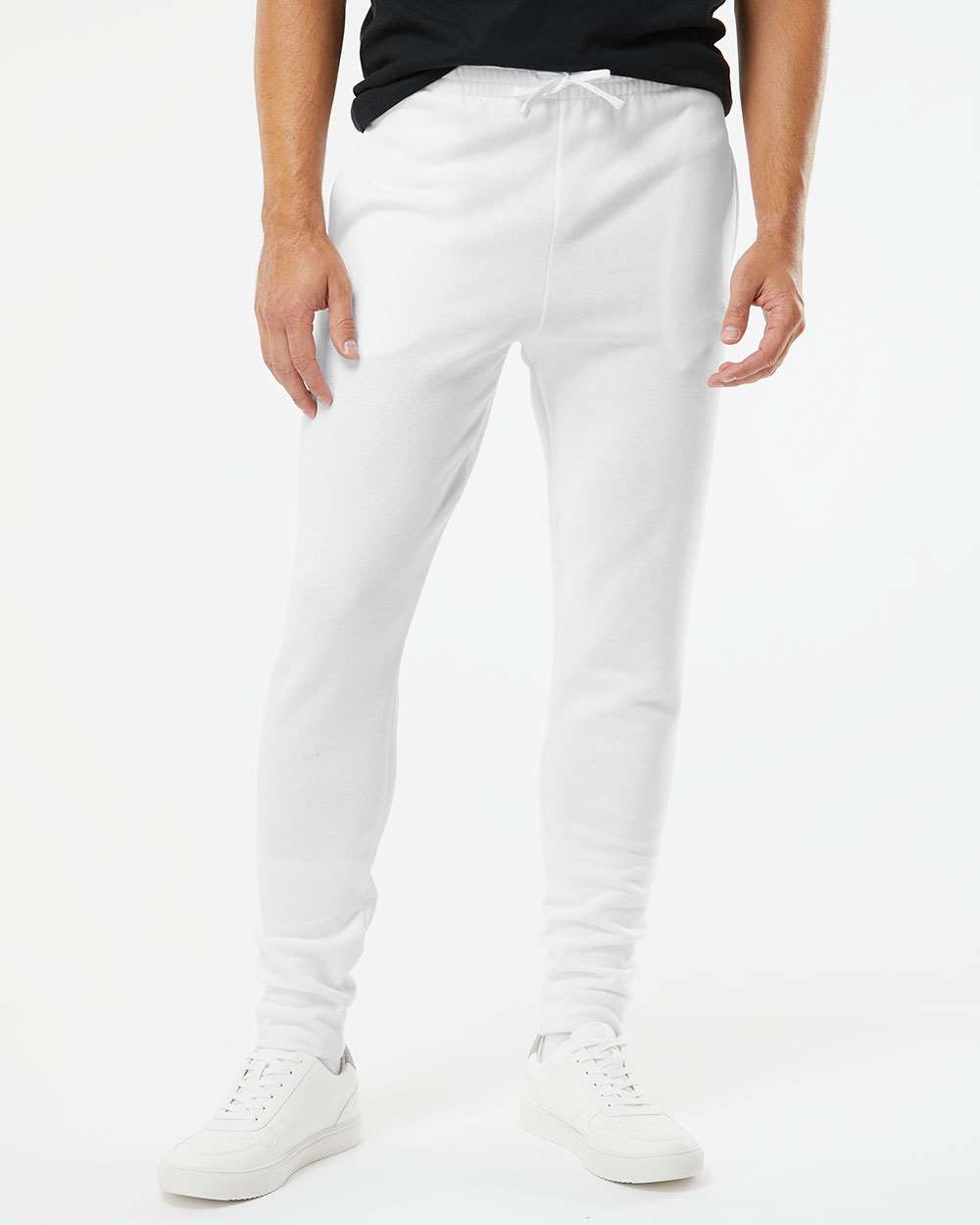 Unisex Nublend® Joggers - OnModelFront - B10535003 - White