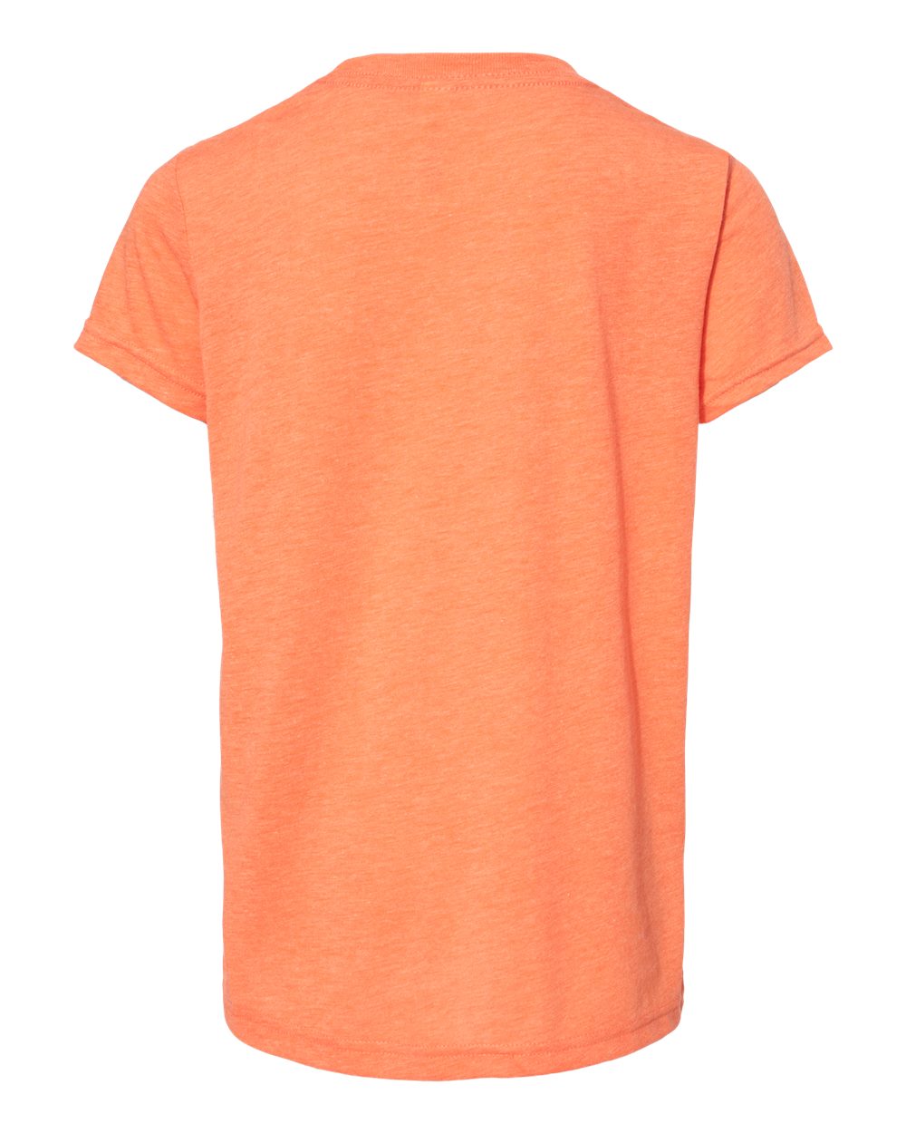 Youth Triblend Tee - Back - B13906033 - Orange Triblend