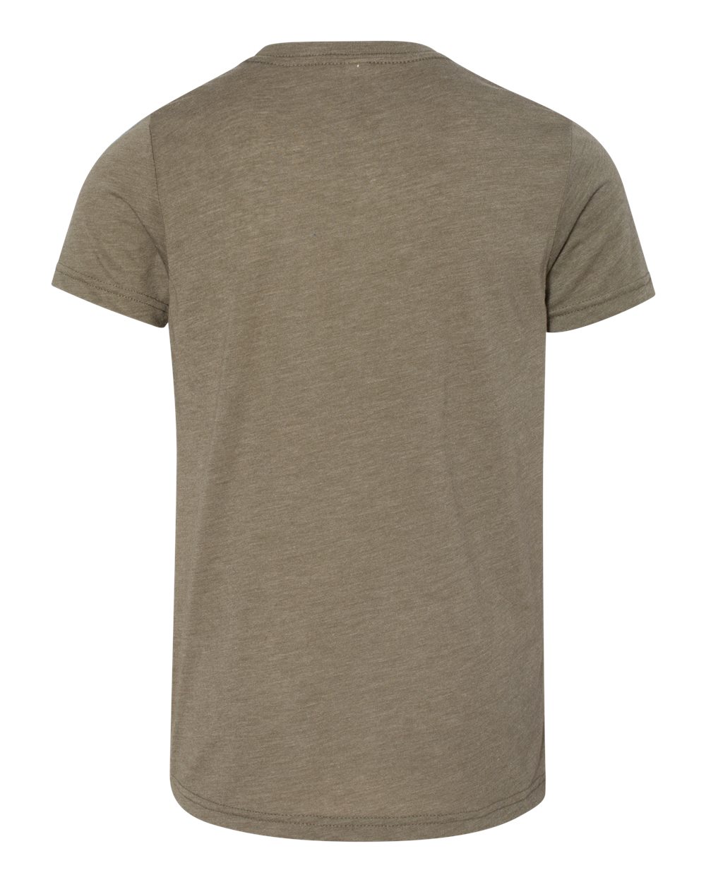 Youth Triblend Tee - Back - B13906103 - Olive Triblend