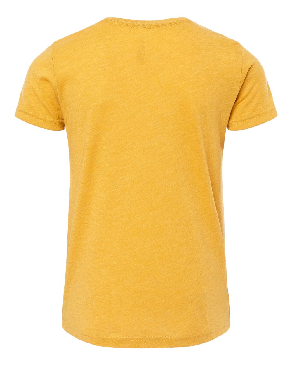 Youth Triblend Tee - Back - B13906123 - Mustard Triblend