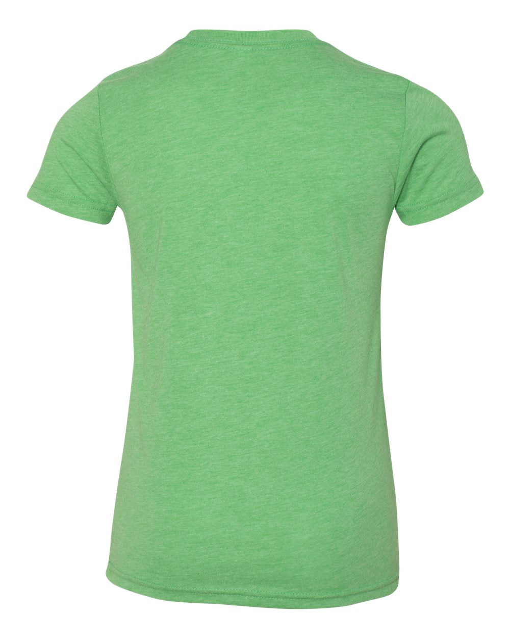 Youth Triblend Tee - Back - B13906193 - Green Triblend