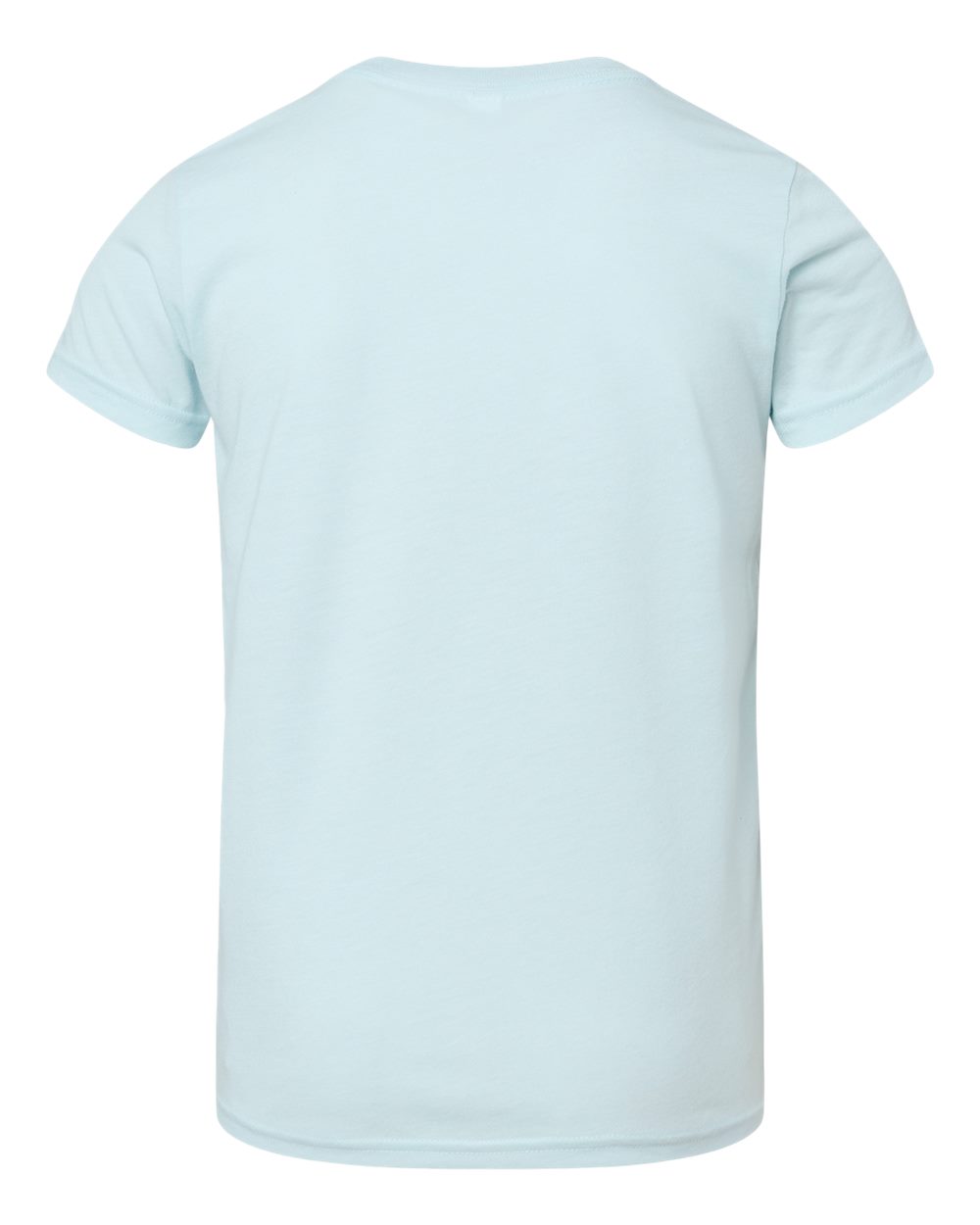 Youth Triblend Tee - Back - B13906263 - Ice Blue Triblend