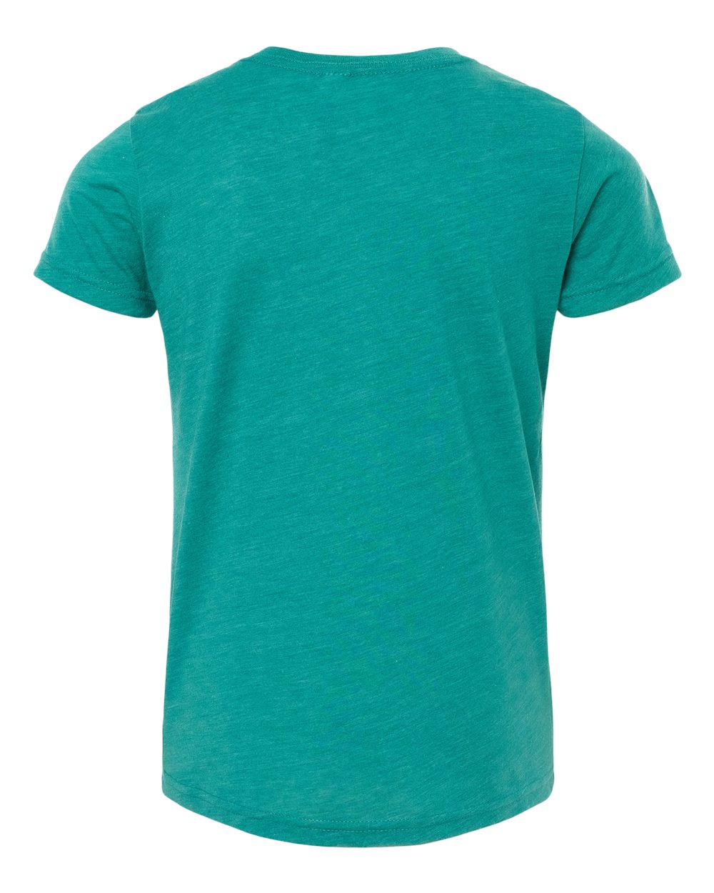 Youth Triblend Tee - Back - B13906423 - Teal Triblend